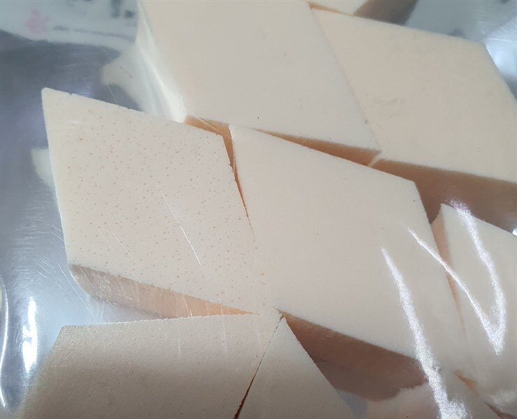 Combo 2 miếng bông phấn trang điểm keli