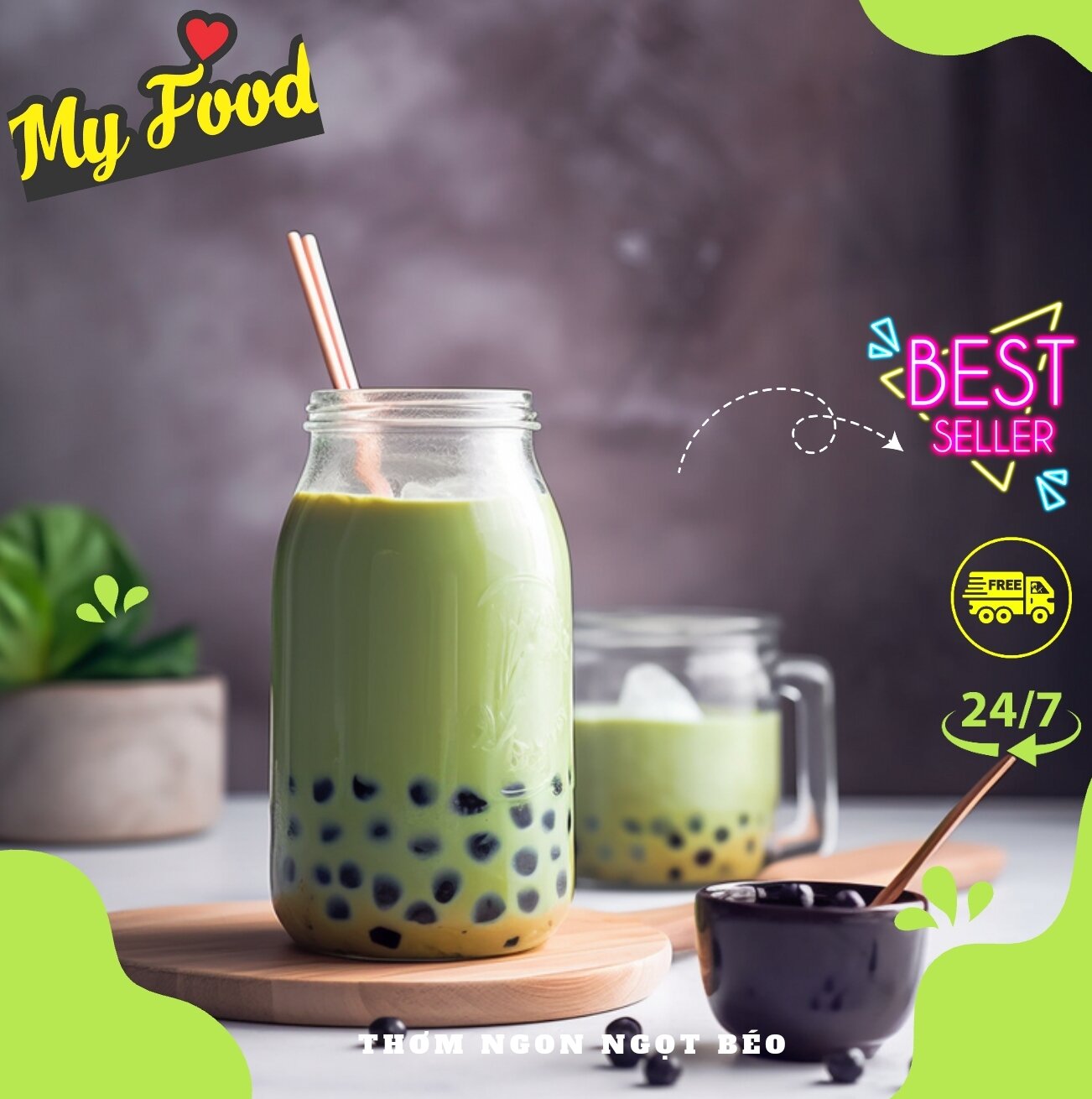 trà sữa matcha trà xanh