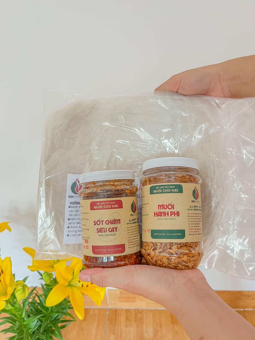Combo ăn vặt 3 món muối chú hải