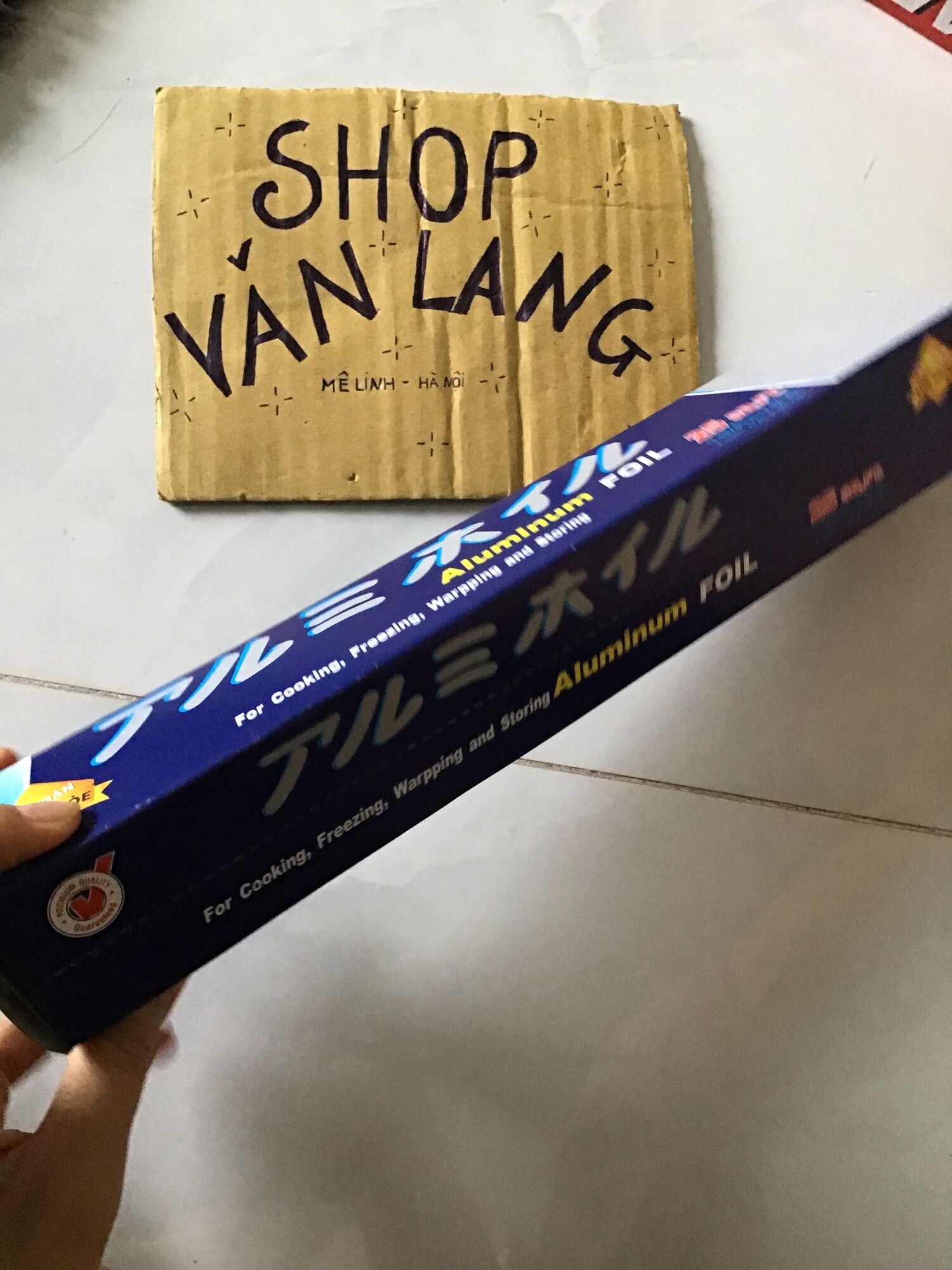 Giấy bạc nướng bọc bảo quản thực phẩm 30cm