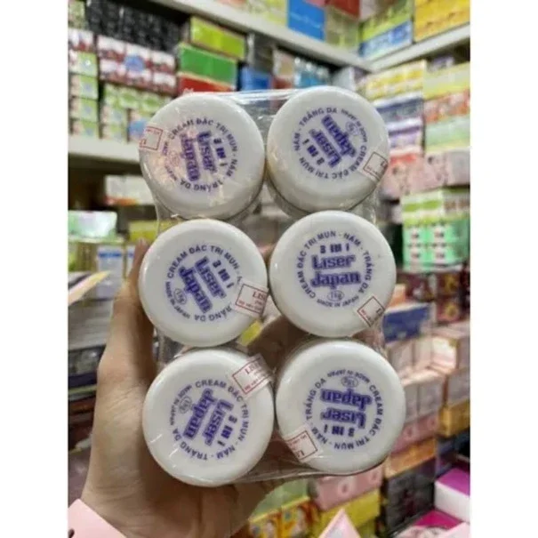 6 hủ kem dưỡng da Lise Japan trần Ấn Độ