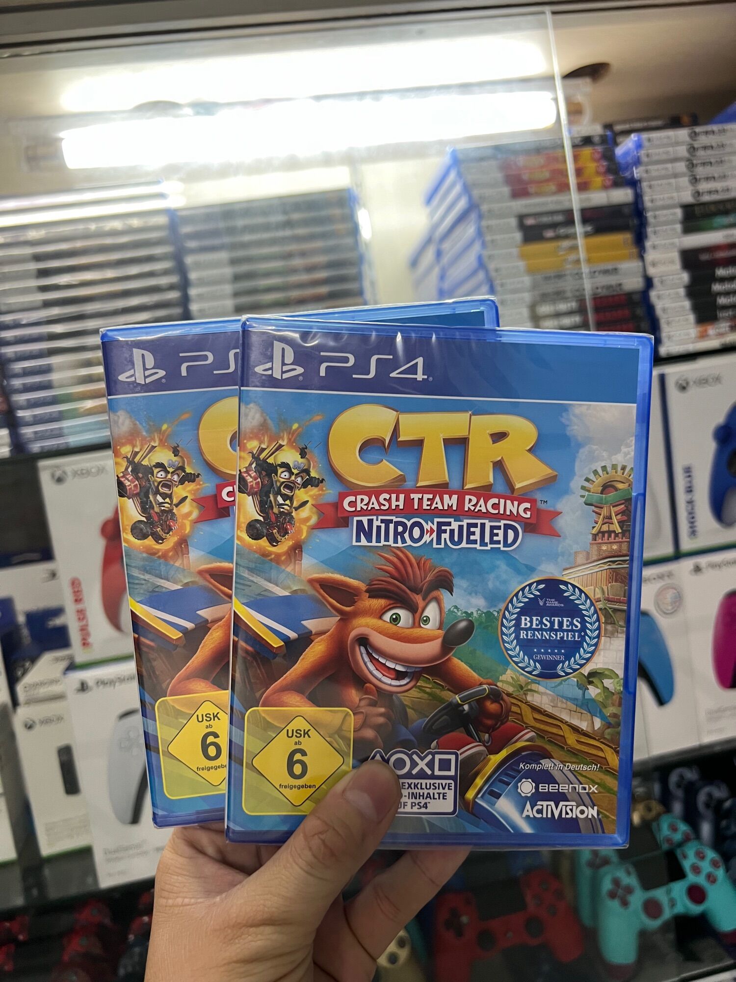 Ps4 Game Disc: Crash Team Racing Nitro-Fueled