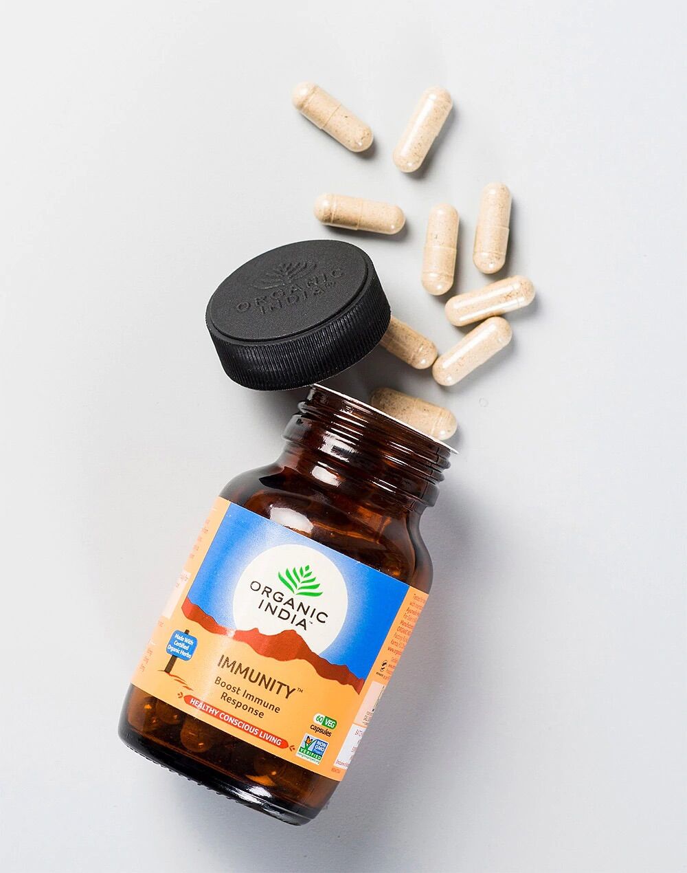 Organic india immunity - viên uống hỗ trợ tăng cường miễn dịch 60vien