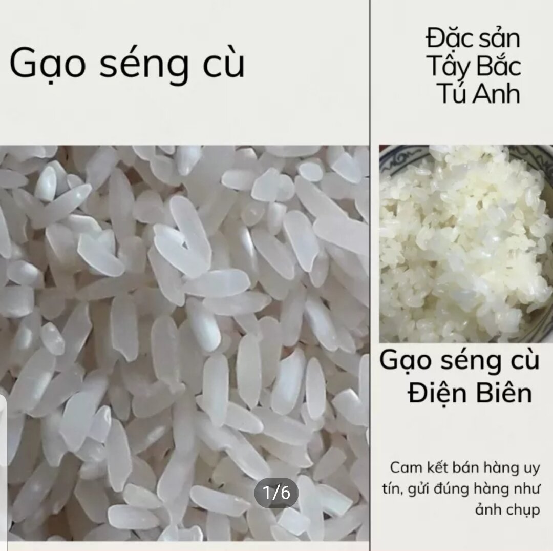 10 kg gạo séng cù loại 1