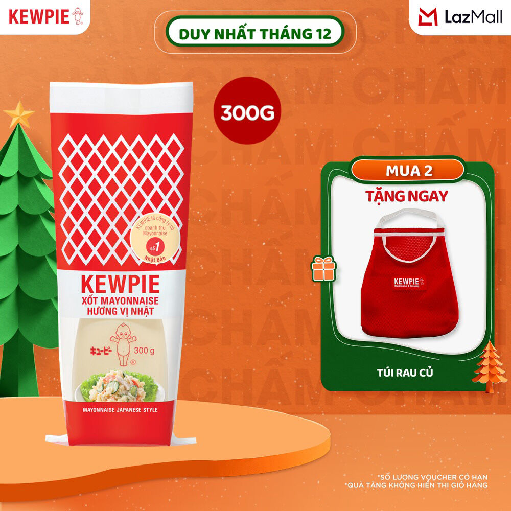  Xốt Mayonnaise Kewpie Hương vị Nhật và Dịu ngọt 