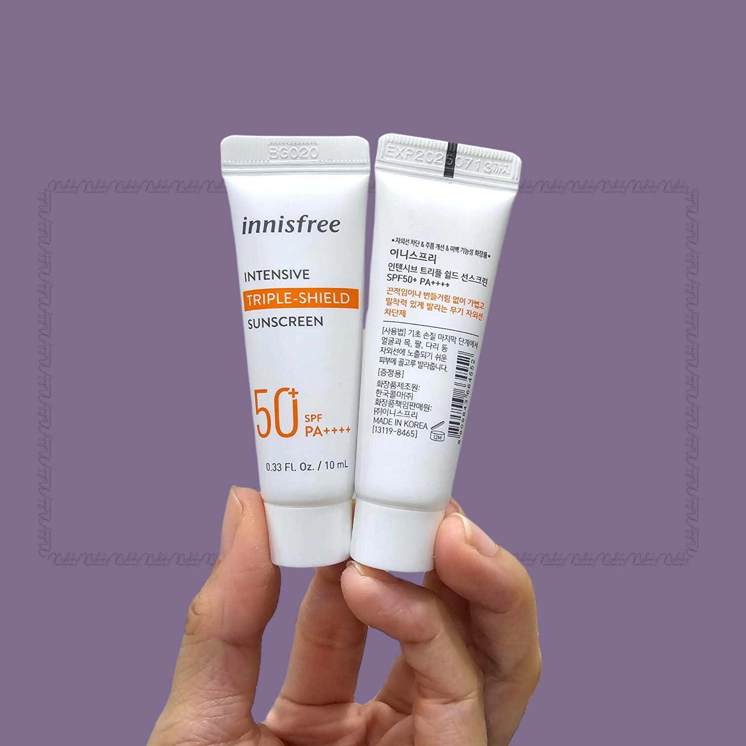Kem chống nắng Innisfree Intensive Triple-shield Sunscreen MINI 10ml