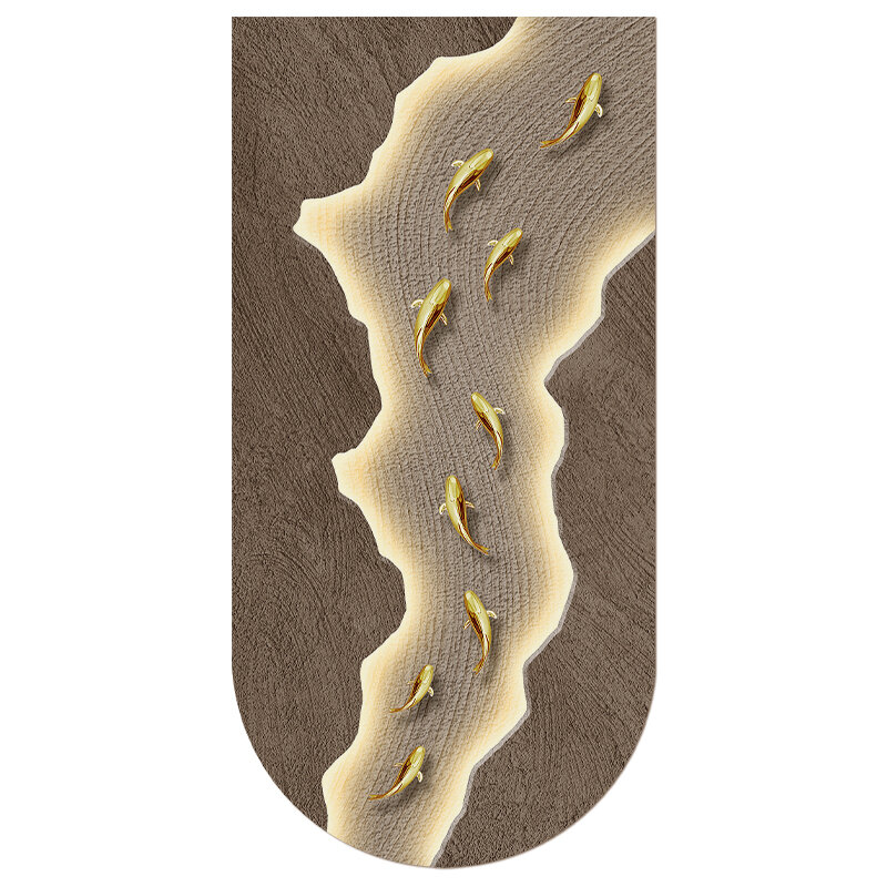 LTNS | Luxury Nine Fish LED Arch Wall Hanging Giá 3,329,000 Đồng*Miễn phí vận chuyển