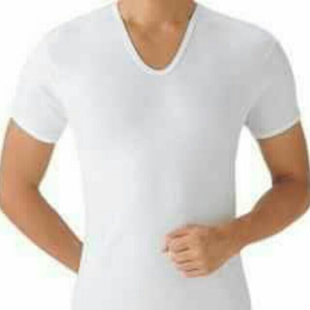 [HCM]Áo thun nam cổ chữ U Gmark - Gunze