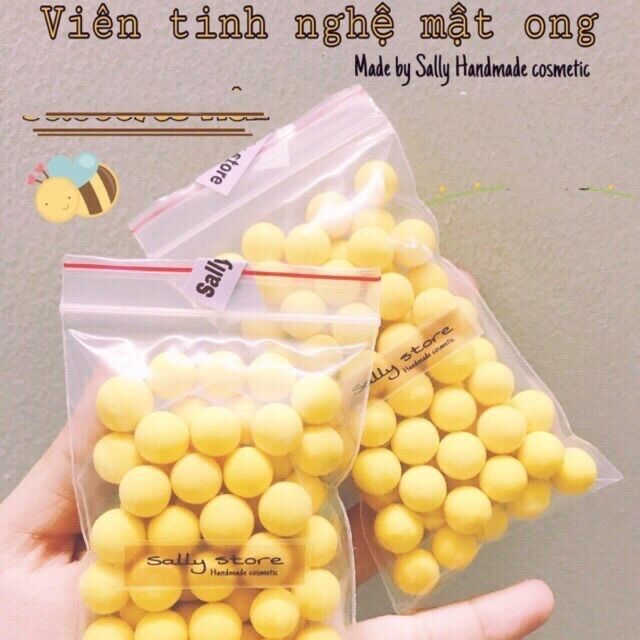 Viên nghệ mật ong gói 100g dùng thử