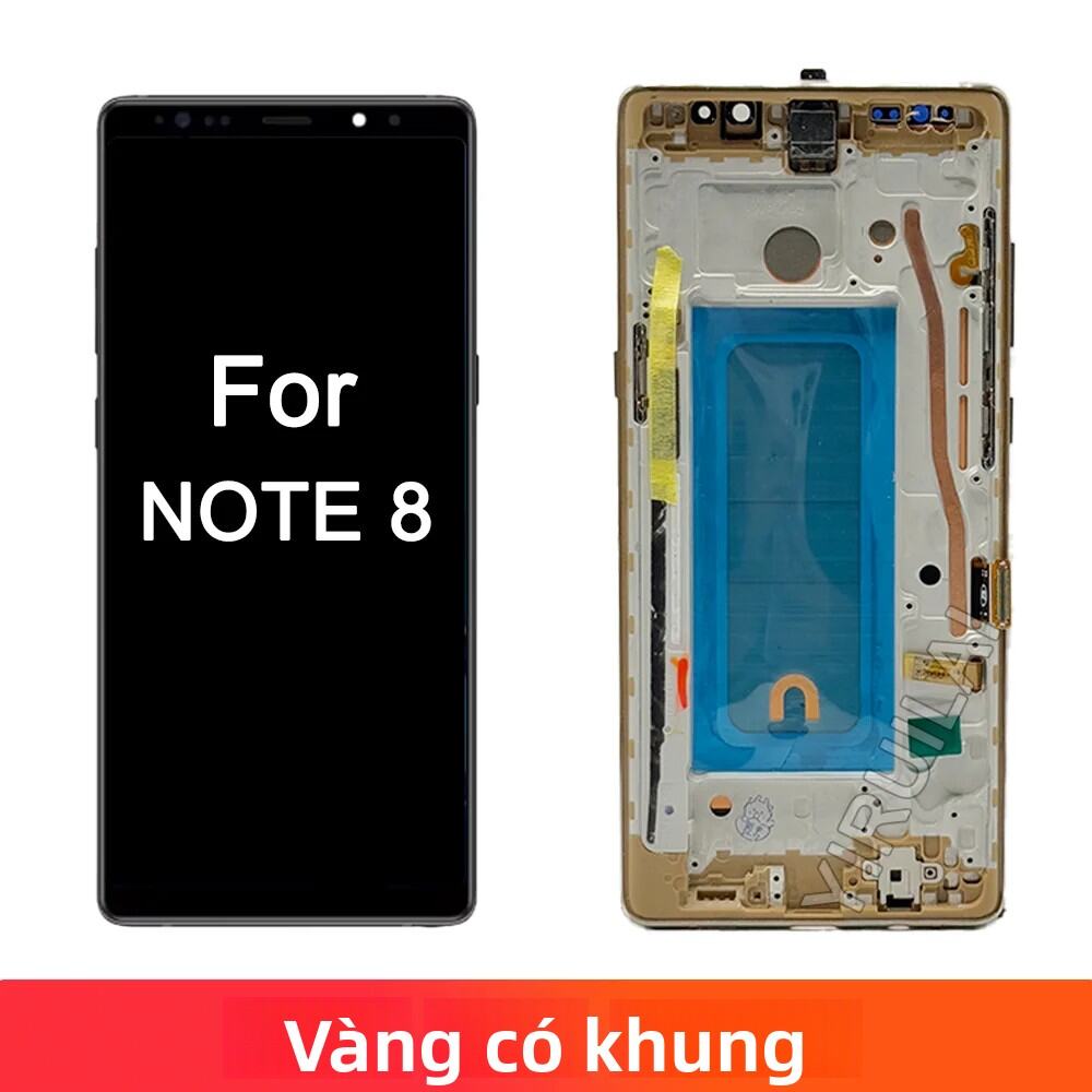 Màn Hình Hiển Thị Samsung Note 8 Có Khung N950F N950U N950W N950FD Màn Hình Cảm Ứng LCD Bộ Số Hóa Đi