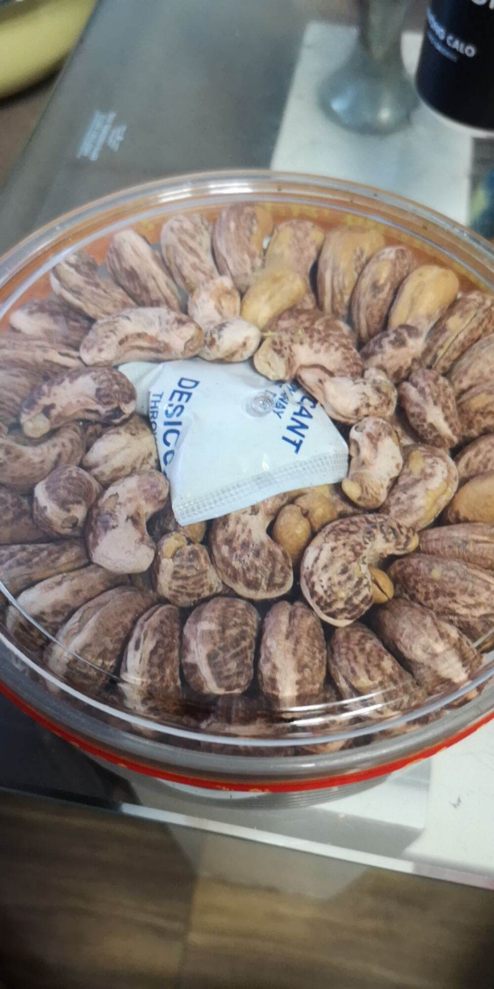 Hạt Điều Rang Muối Vỏ Lụa Nguyên Hạt (Loại A - Size Cồ) 500gr
