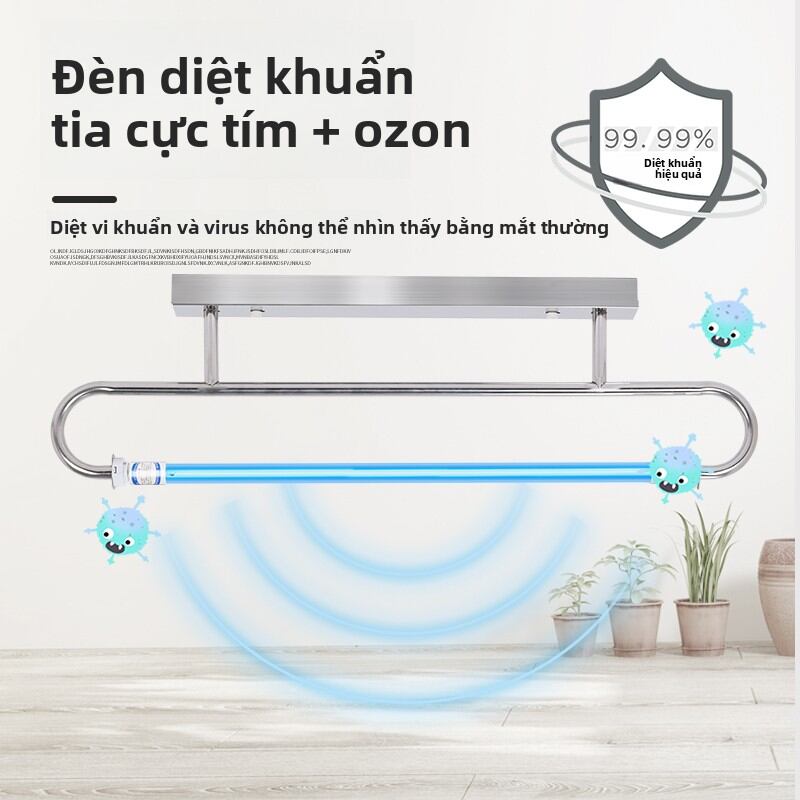 JINNENG | Ultraviolet Disinfection Light 360 Degree Bending Tube Sterilization Ozone Light