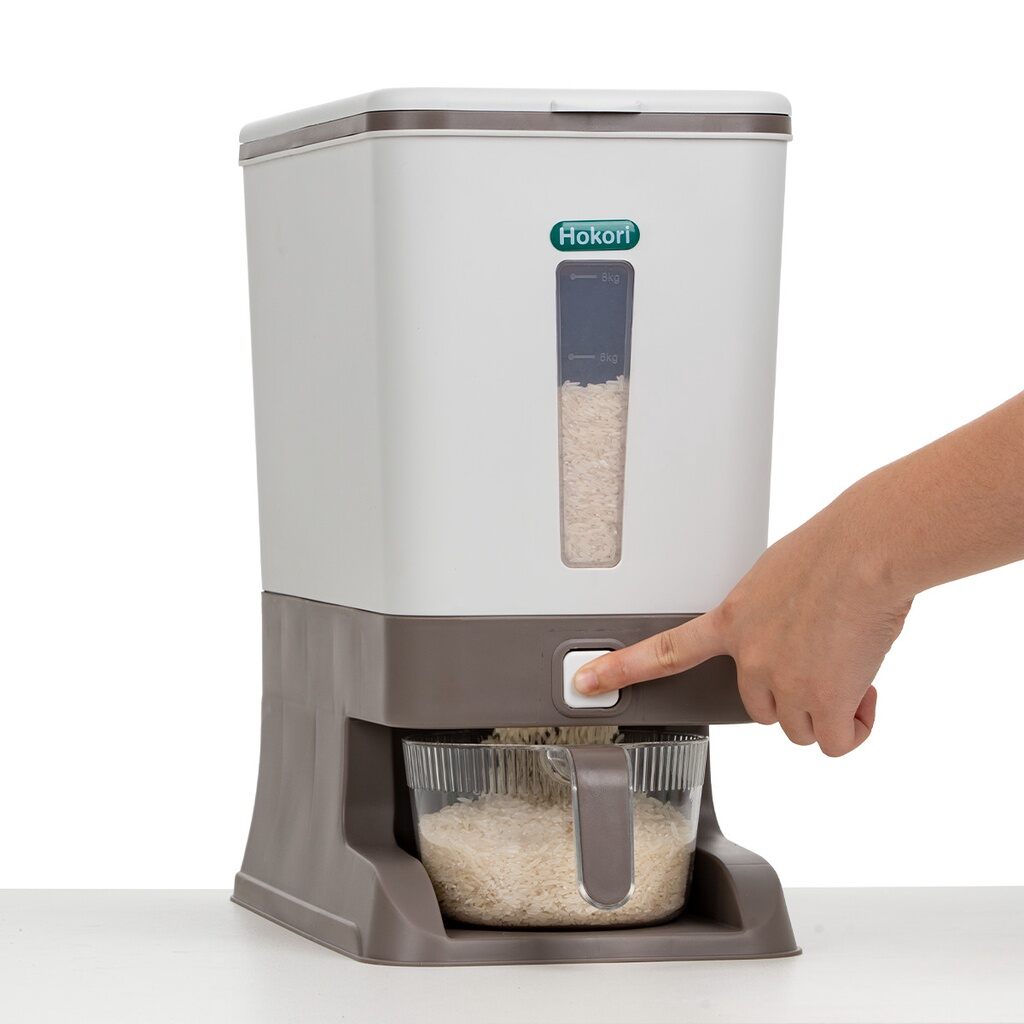 Thùng đựng gạo 10kg thông minh