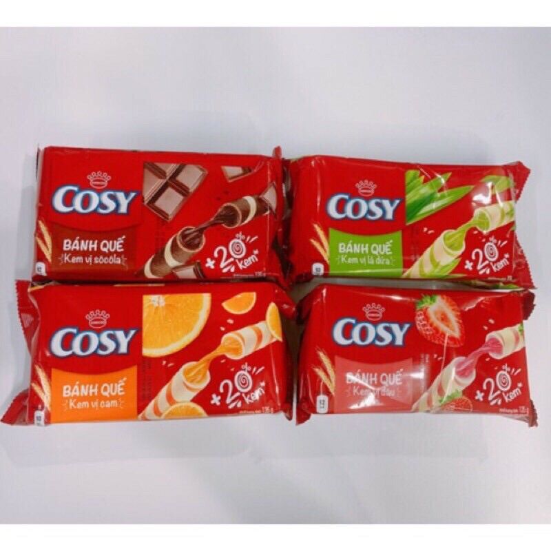 [HCM]Bánh Cosy quế 117g - 4 vị