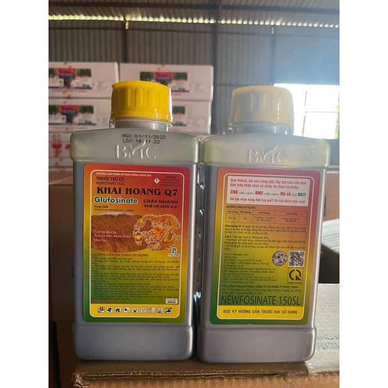 Thuốc trừ cỏ khai hoang q7- chai 450ml