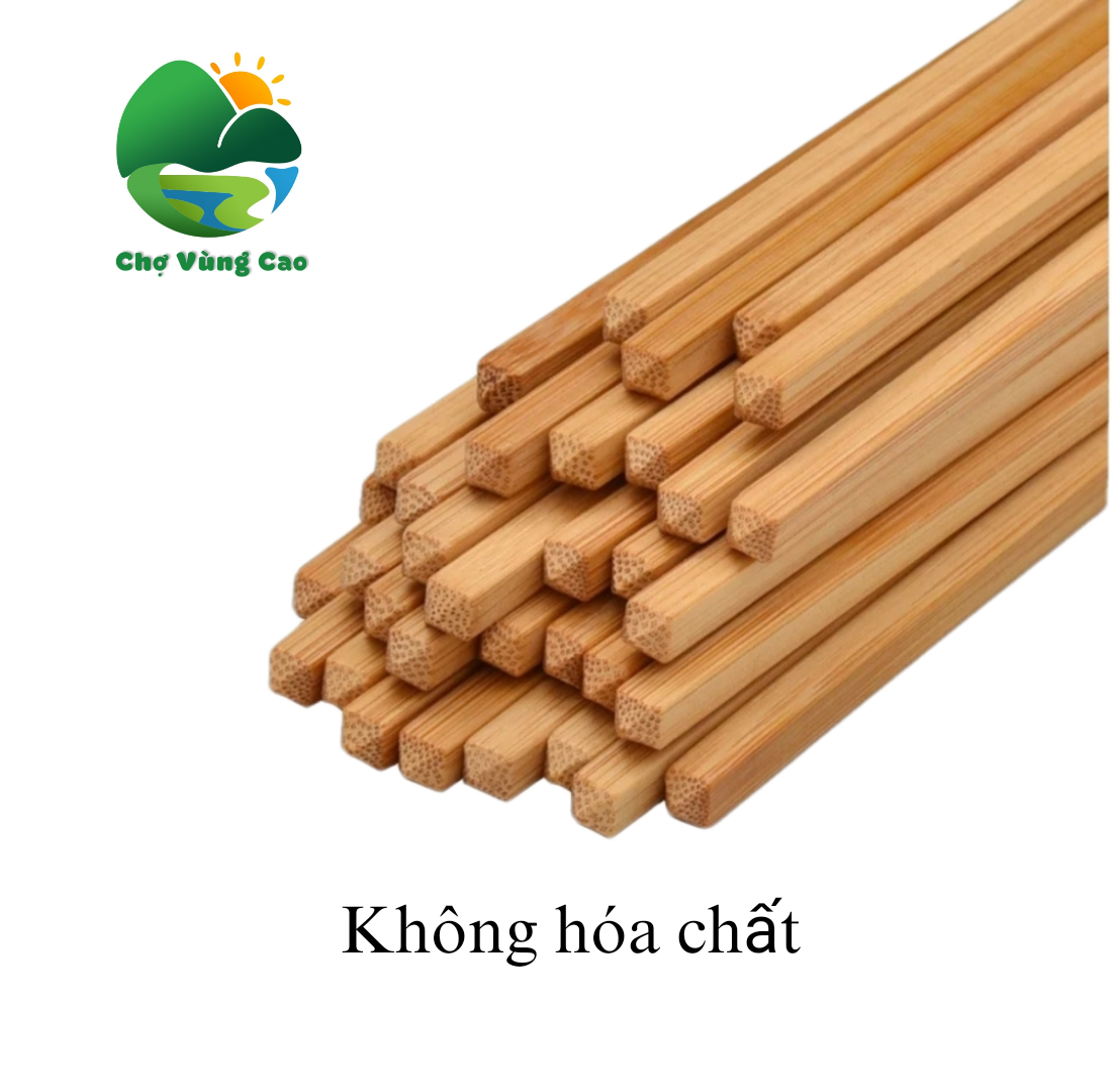 10 đôi đũa tre vót tay thủ công