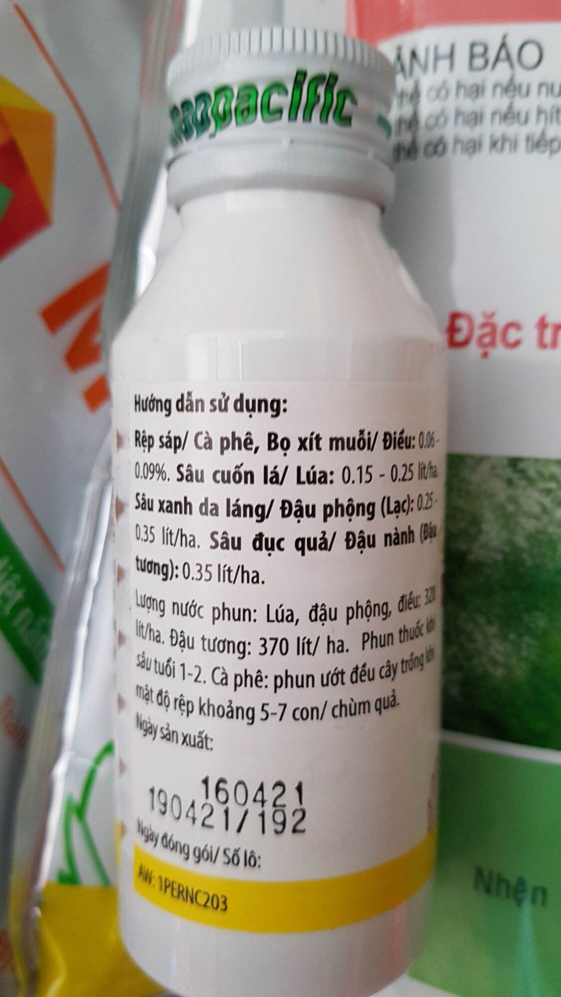 Thuốc trừ sâu 4 cơ chế Map Permethrin 100ml (Singapore)
