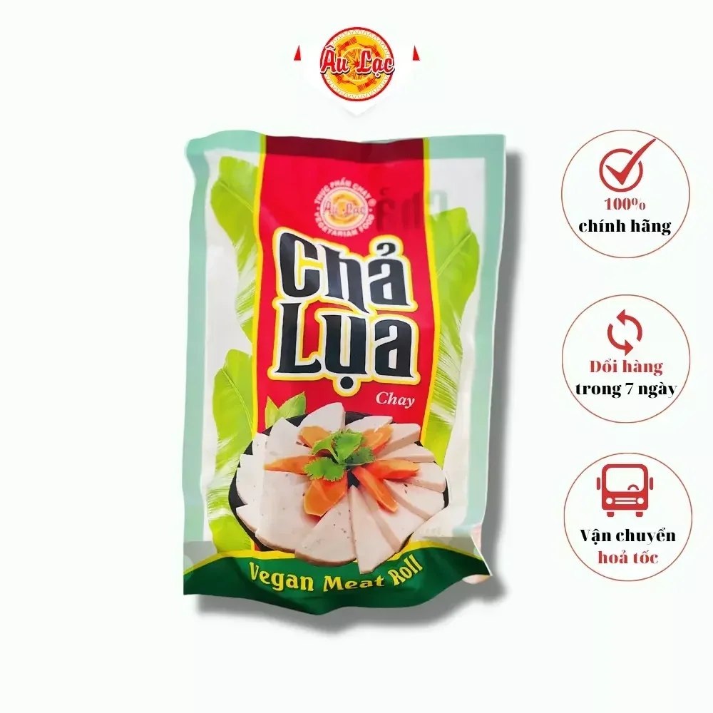 CHẢ LỤA CHAY 250G THỰC PHẨM CHAY ÂU LẠC ĐỒ CHAY