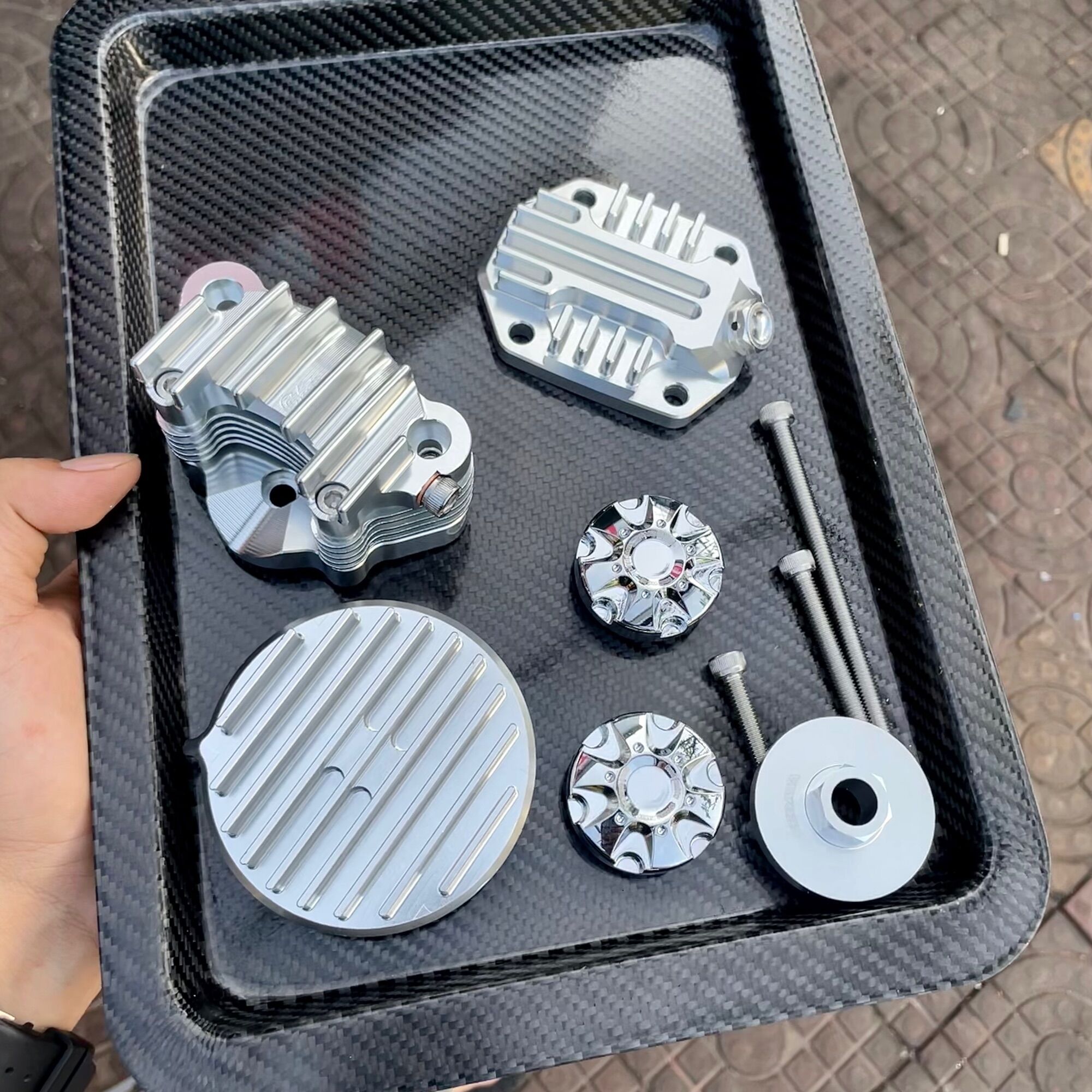 Bộ Nắp Đầu Takegawa CNC