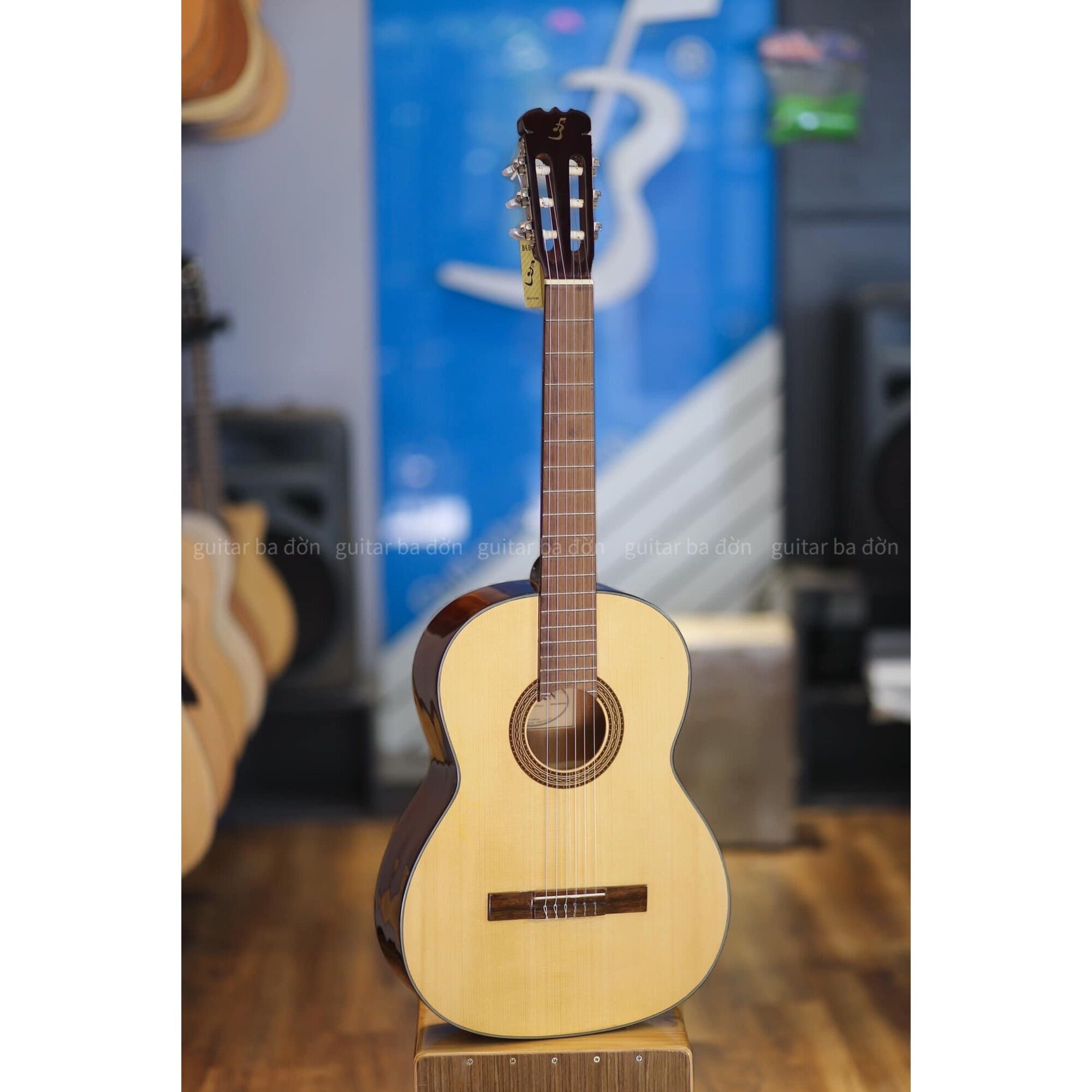 Đàn guitar classic ba đờn c-100 tặng bao đàn cao cấp 3 lớp