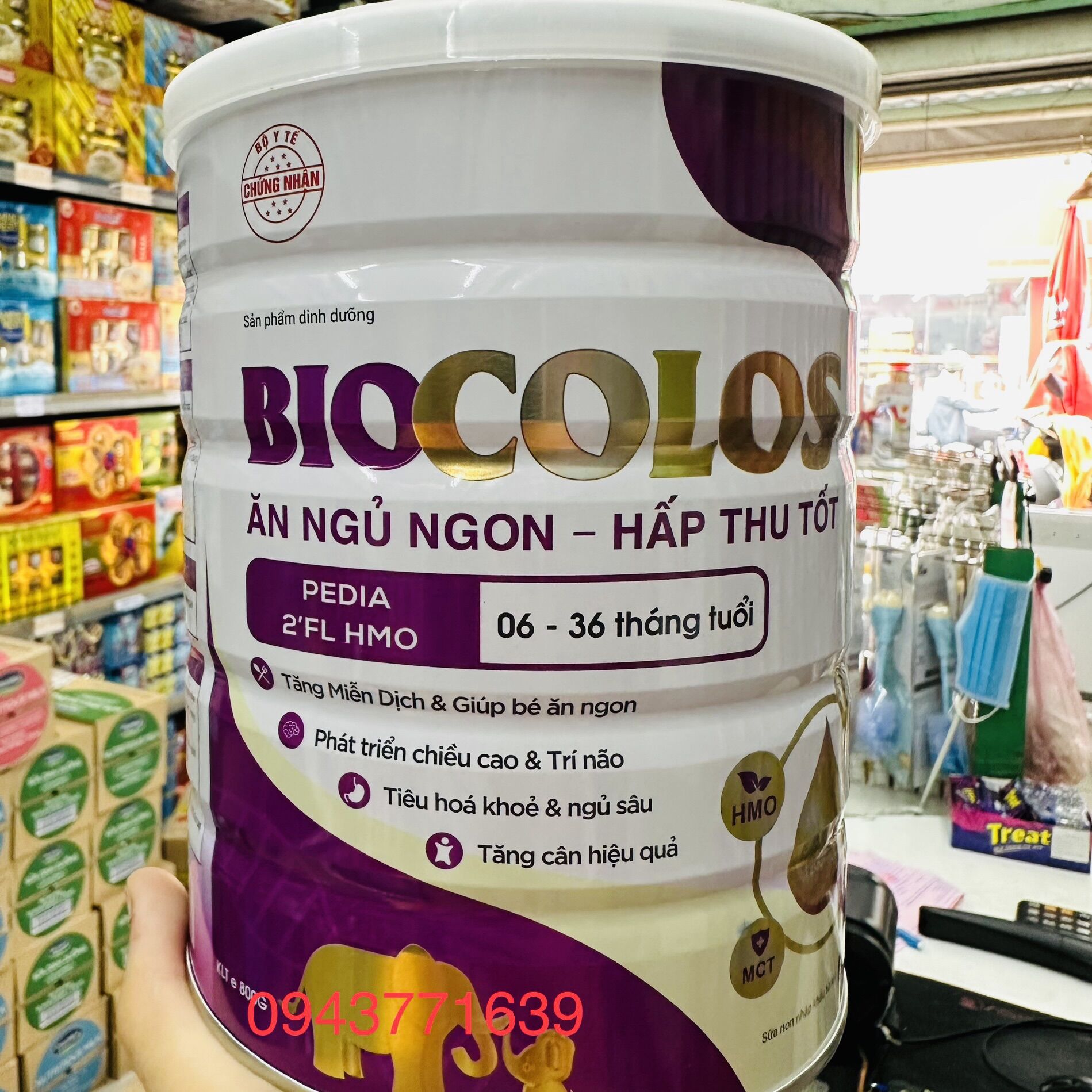 Sữa biocolos pedia 2’fl hmo