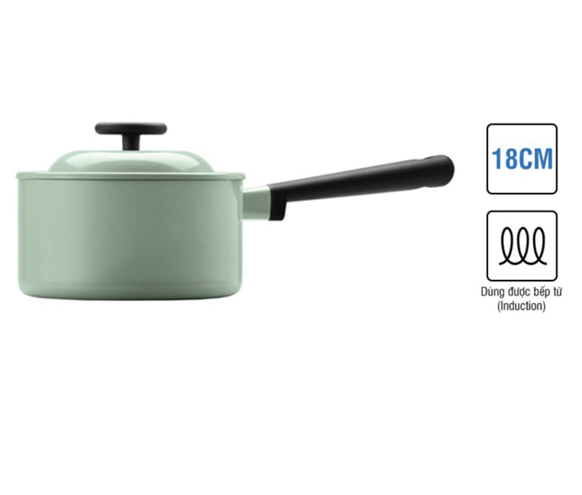 Nồi decore lock&lock lde1181ih 18cm - hàng chính hãng