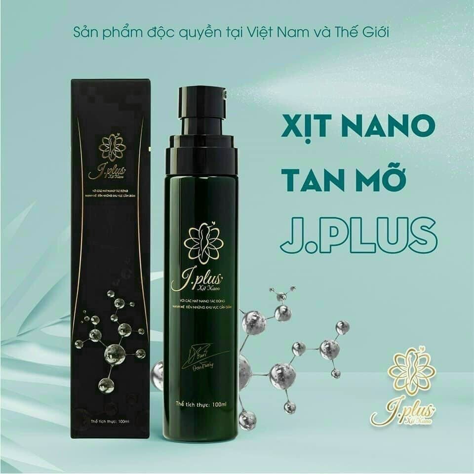 Xịt tan mỡ nano J.PLUS