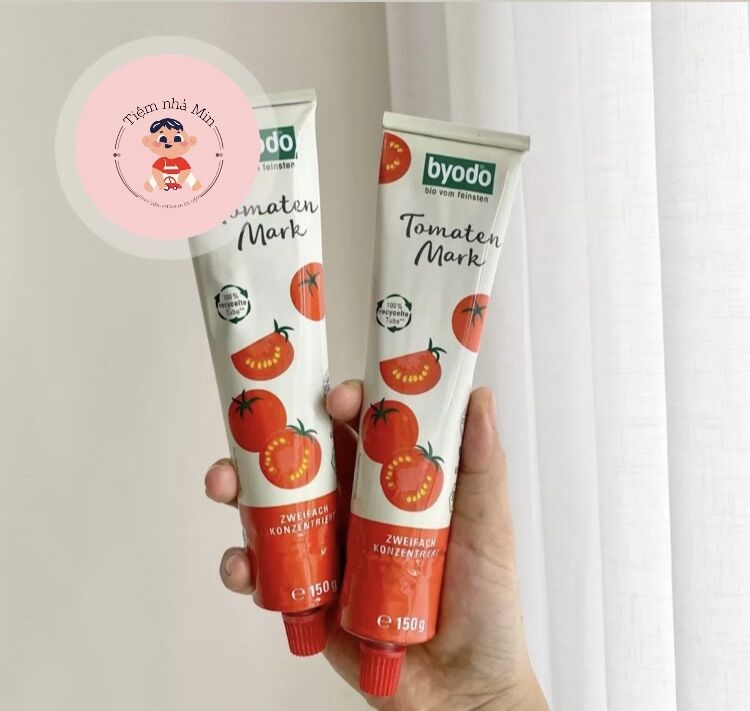 Sốt tương cà chua hữu cơ Bio Junior cho bé từ 8m+