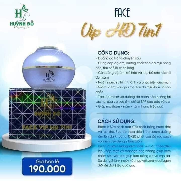 Kem dưỡng trắng da huỳnh đỗ
