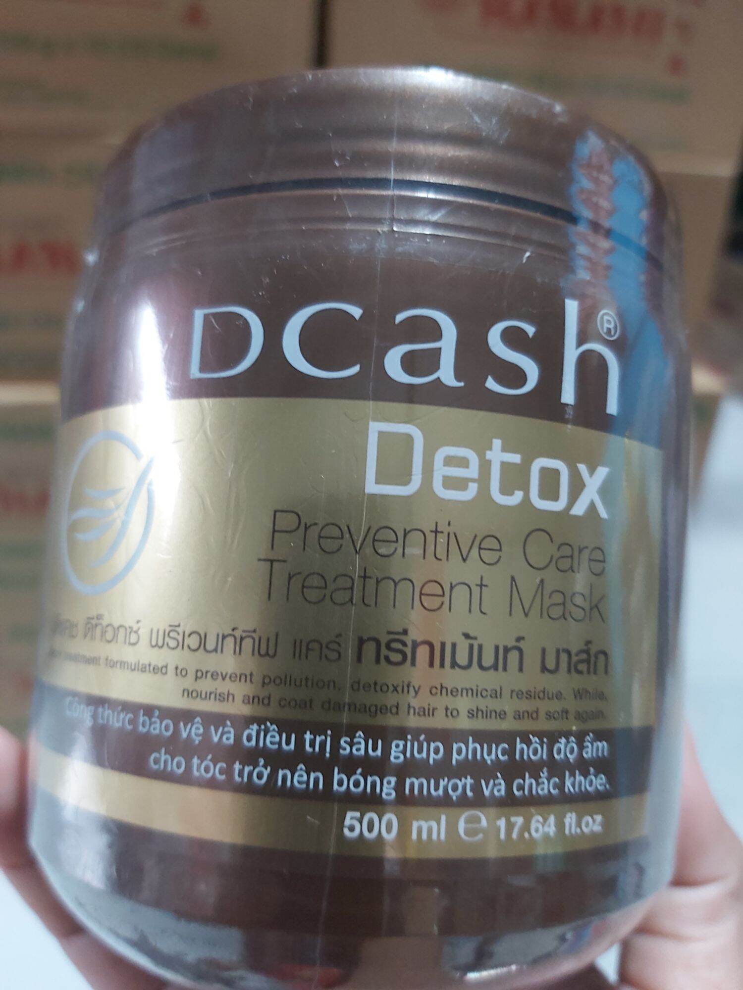 Kem ủ tóc DCASH DETOX 500ML Thái lan