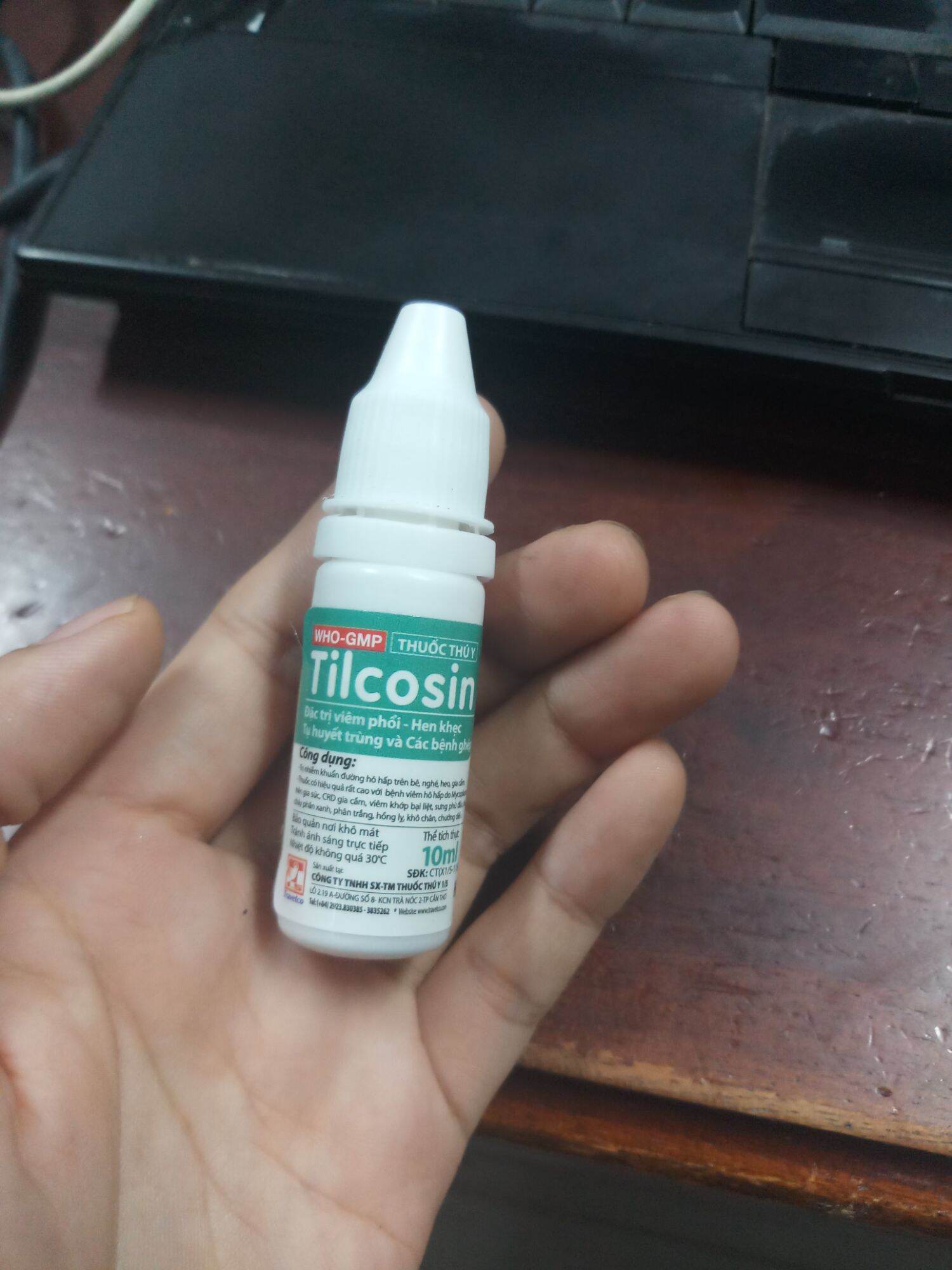 Tilcosin 10ml hen khẹc