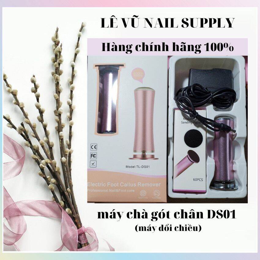[Hàng Chính Hãng ] Máy chà Gót Chân đảo chiều DS01 ,loại bỏ da chết ,các vết chai sần làm cho gót chân hồng hào ,sáng mịn.Lê Vũ Nail Supply