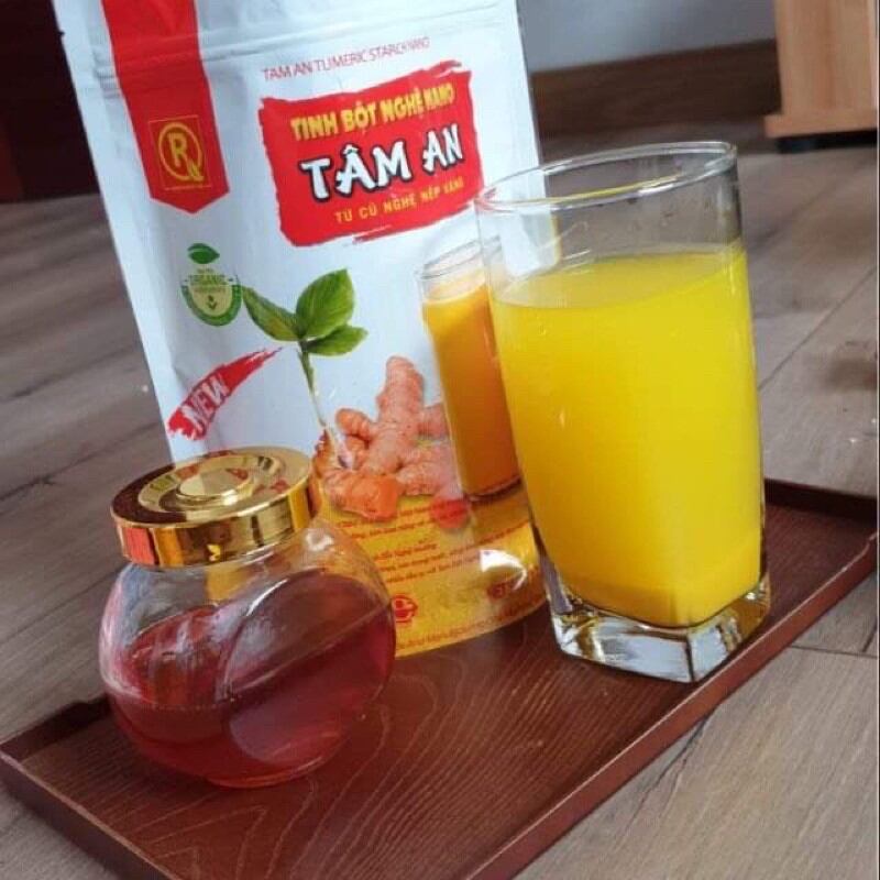 tinh bột nghệ Nano Tâm An nguyên chất 100%