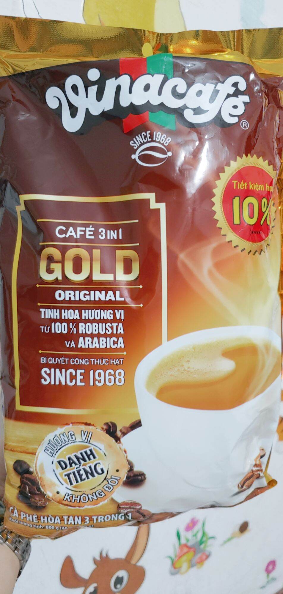 Cà phê hoà tan 3in1 Vinacafe bịch 40 gói