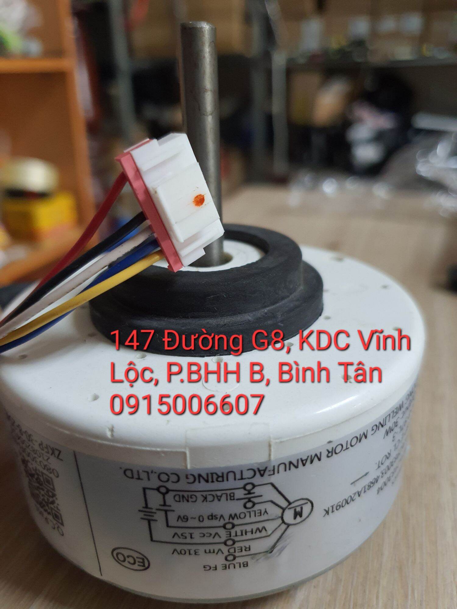 Motor quạt lạnh máy lạnh LG