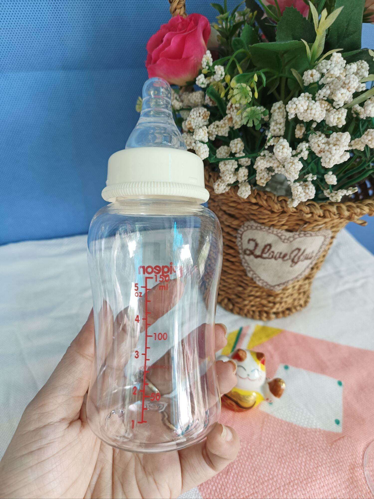 Bình sữa cổ hẹp PPSU Pigeon 250ml,150ml