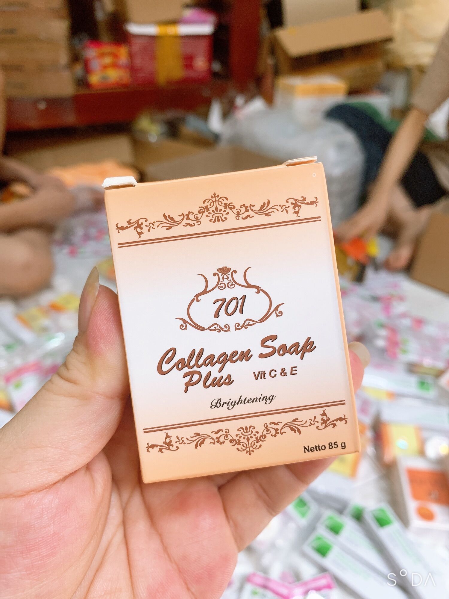 Xà phòng Colagen plus vit e