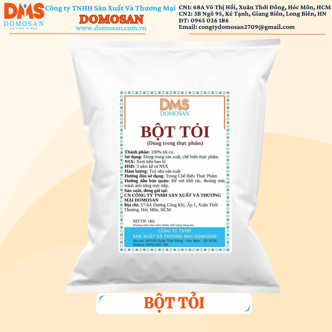 1kg bột tỏi nguyên chất xay mịn