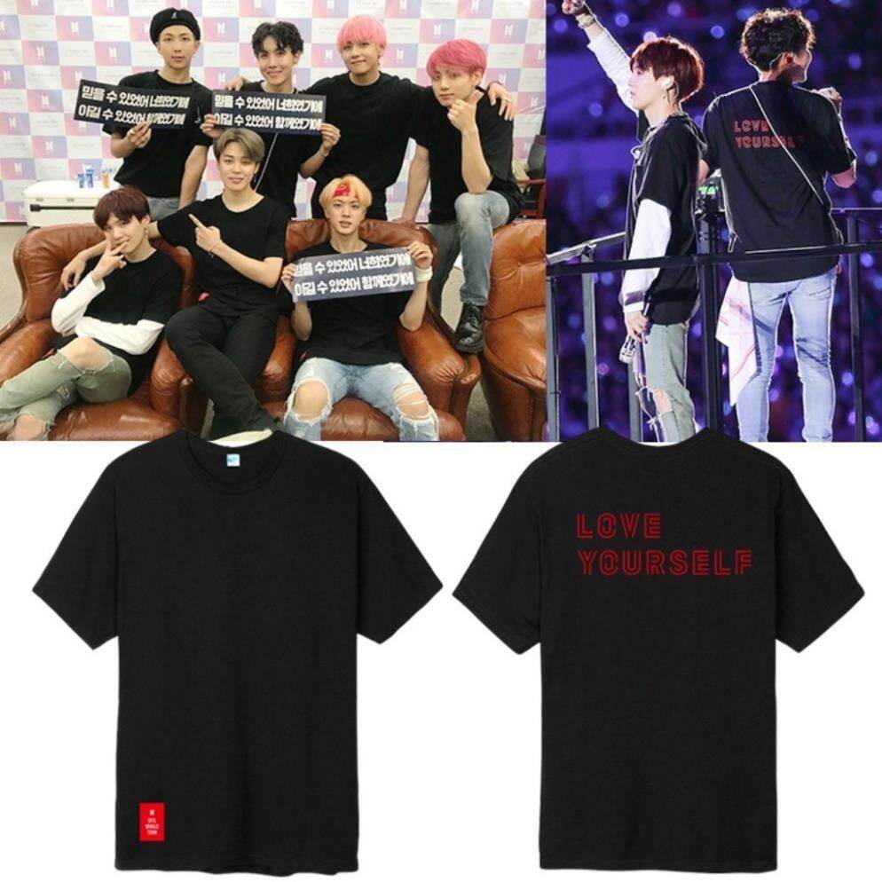 Áo thun love yourself b t s world tour - ct01-130721