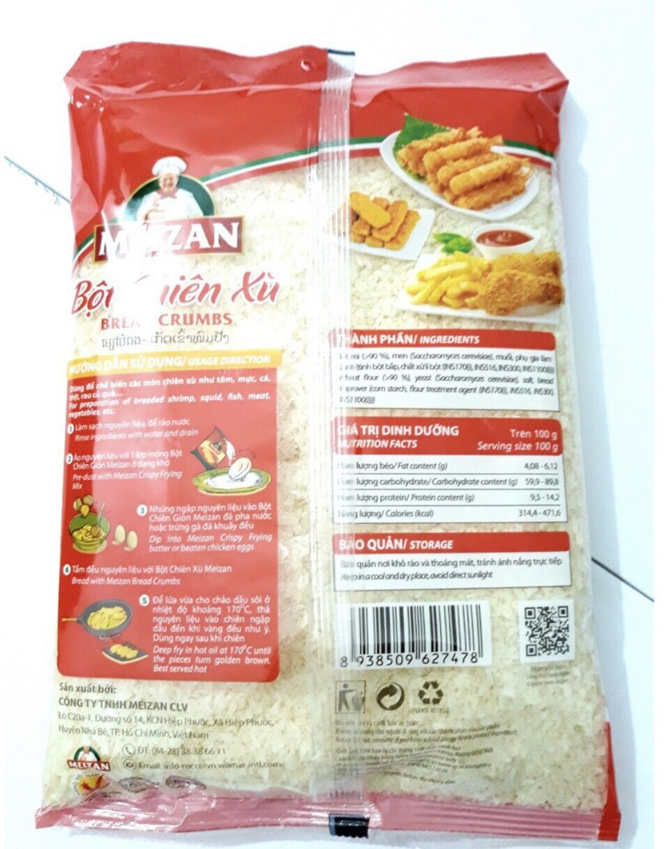 BỘT CHIÊN XÙ MEZAN 250g