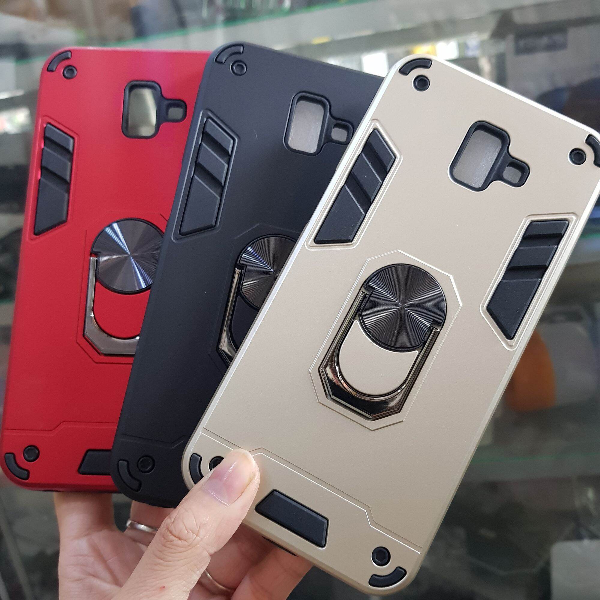 Samsung J6 Plus Ốp lưng chống sốc kèm giá đỡ xem phim siêu hot