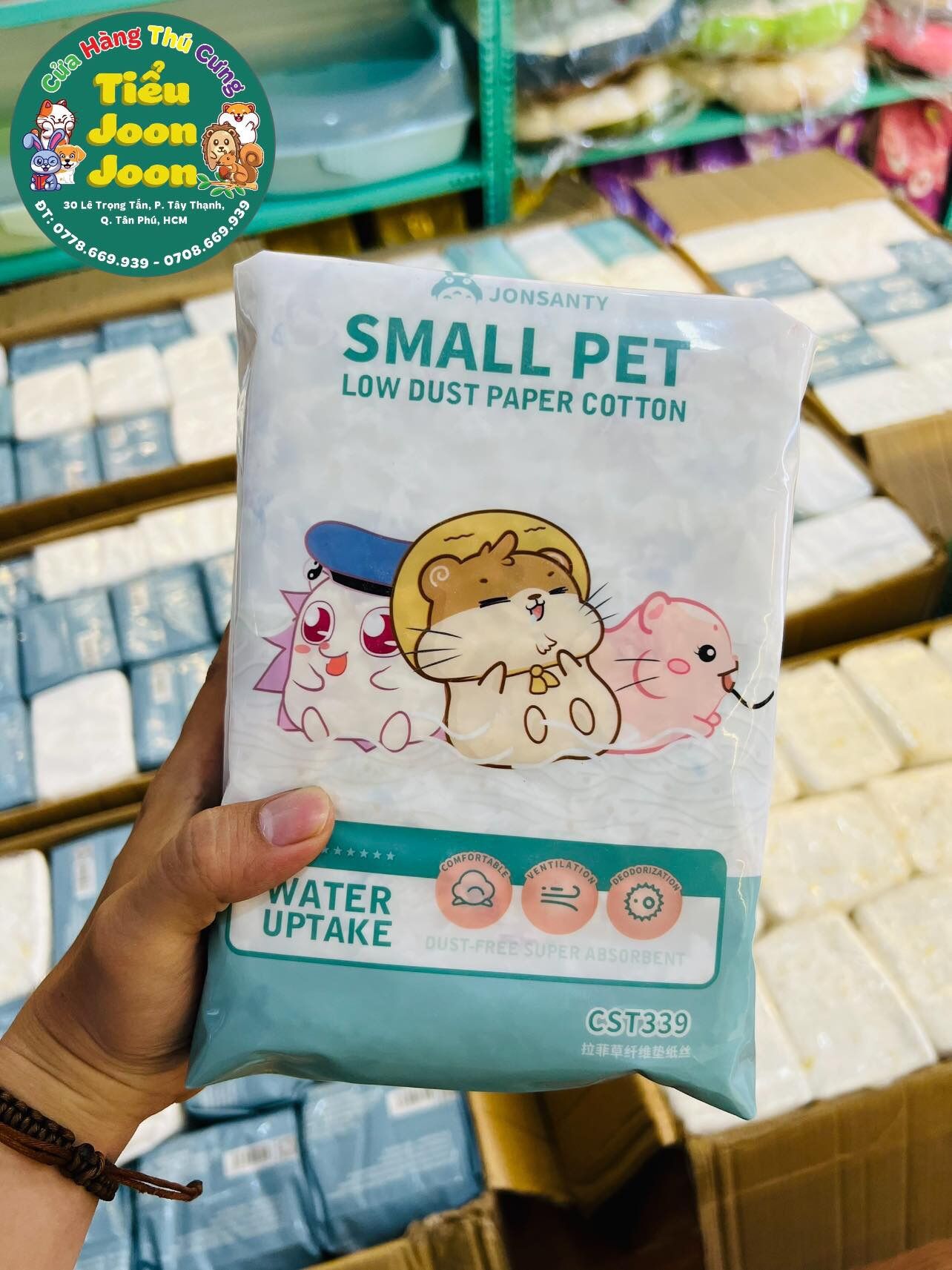 Giấy lót Jonsanty Cho Hamster 🐹