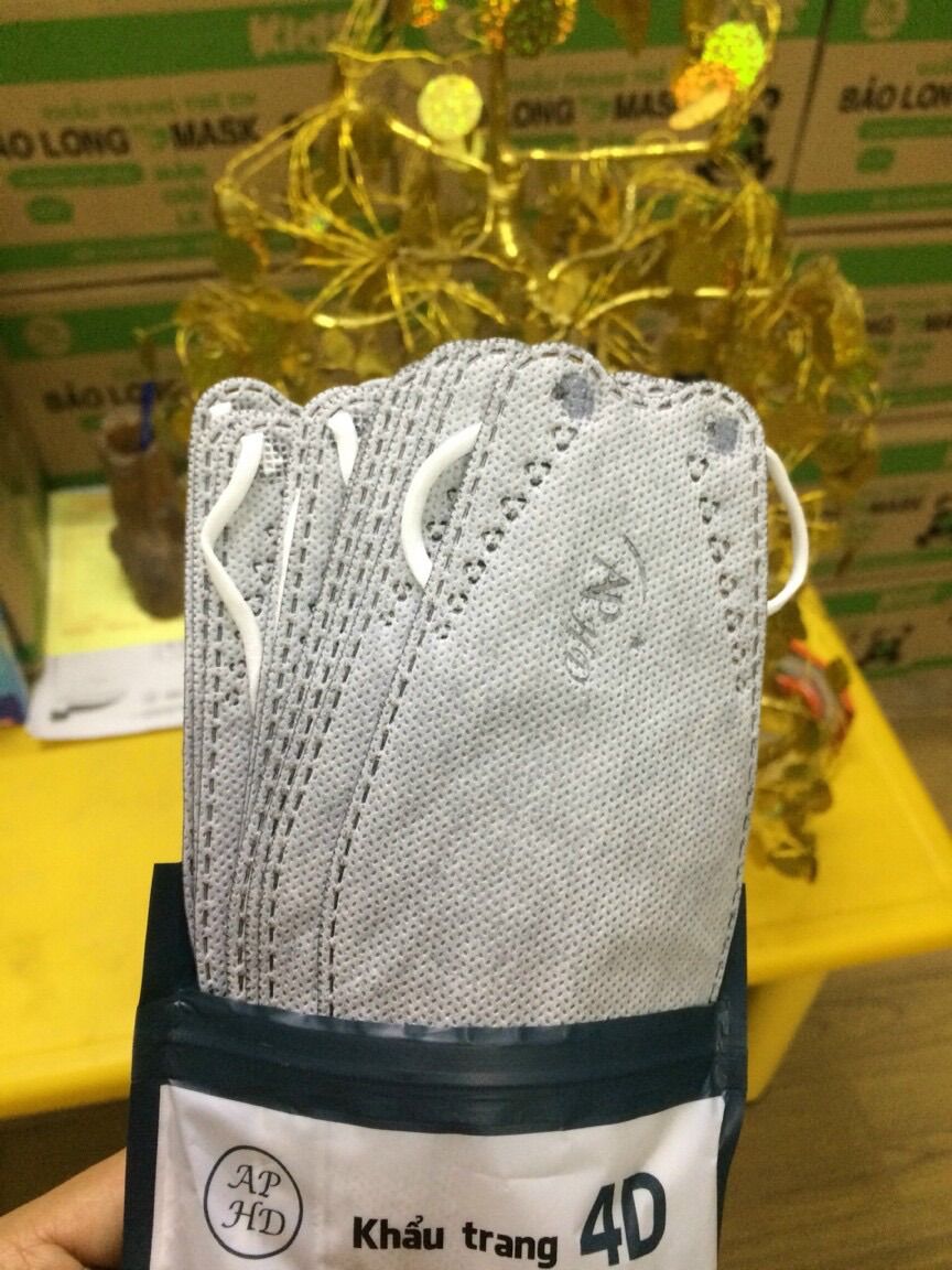 Khẩu Trang 4D An Phong Mask KF94 - Kháng khuẩn (50 cái)