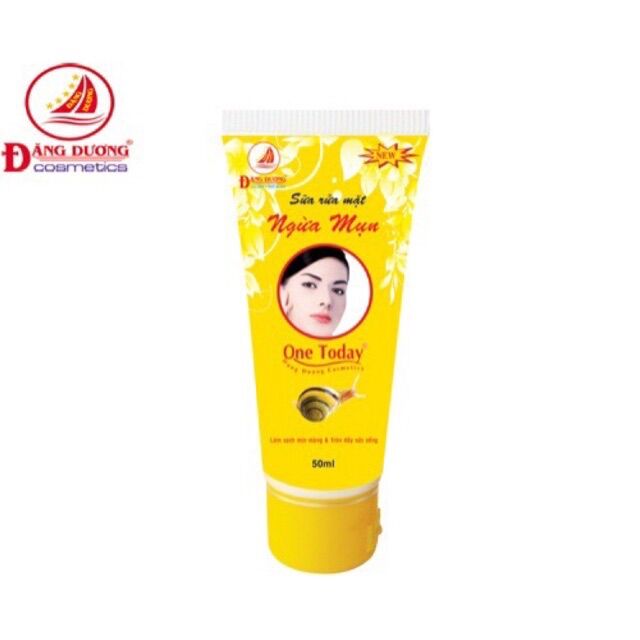 Sữa rửa mặt ngừa mụn ốc sên one today