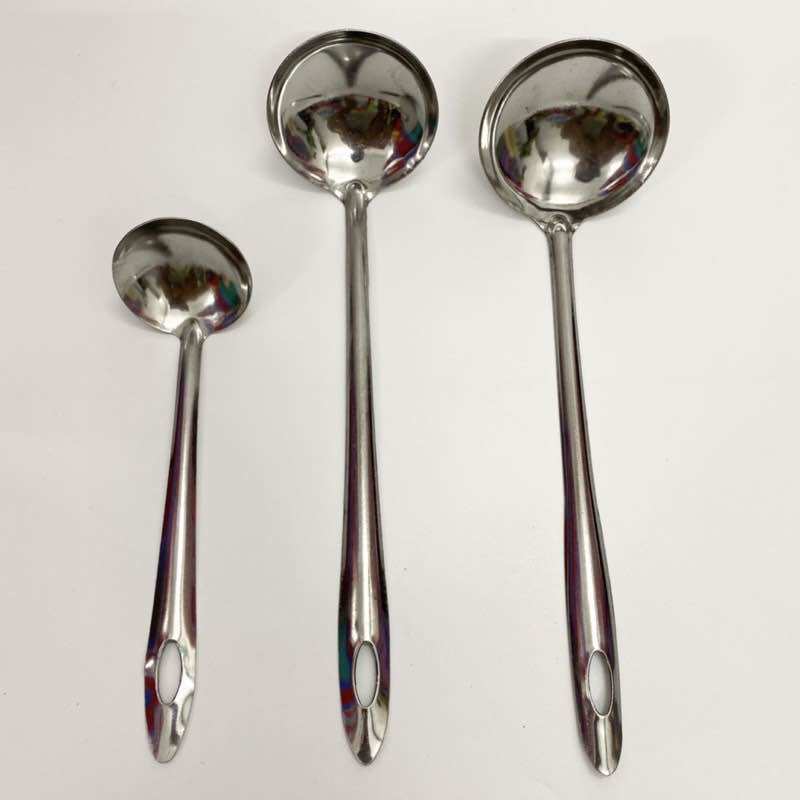 🔥 Sỉ_ 10 Vá Múc Canh Inox Cao Cấp