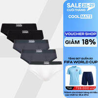 Combo 5 quần lót nam tam giác brief bamboo kháng khuẩn (ngẫu nhiên 2-3 màu) - Coolmate