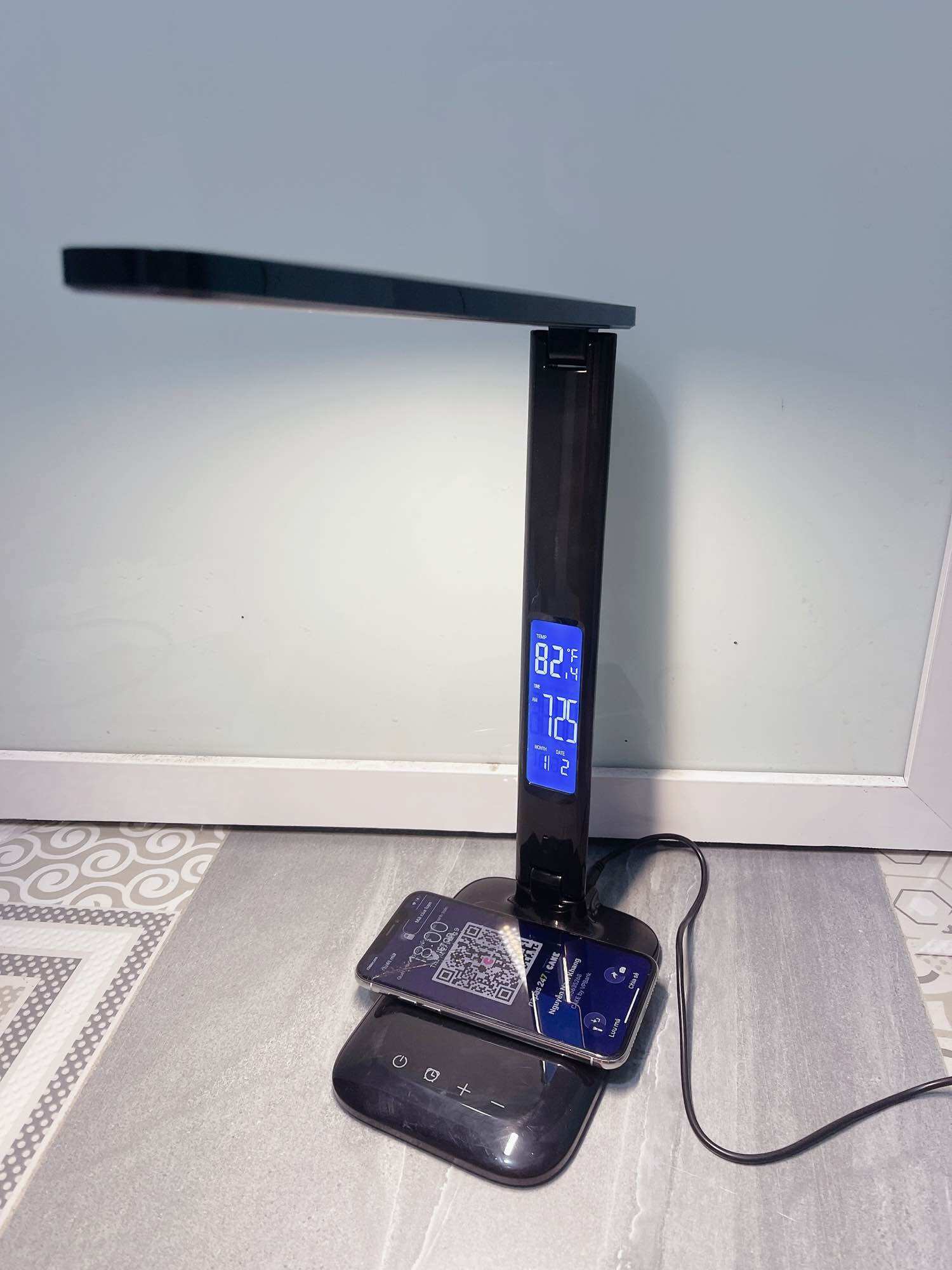 Đèn học chống cận thị hàng Nhật made in Japan 3 chế độ sáng cắm điện trực tiếp