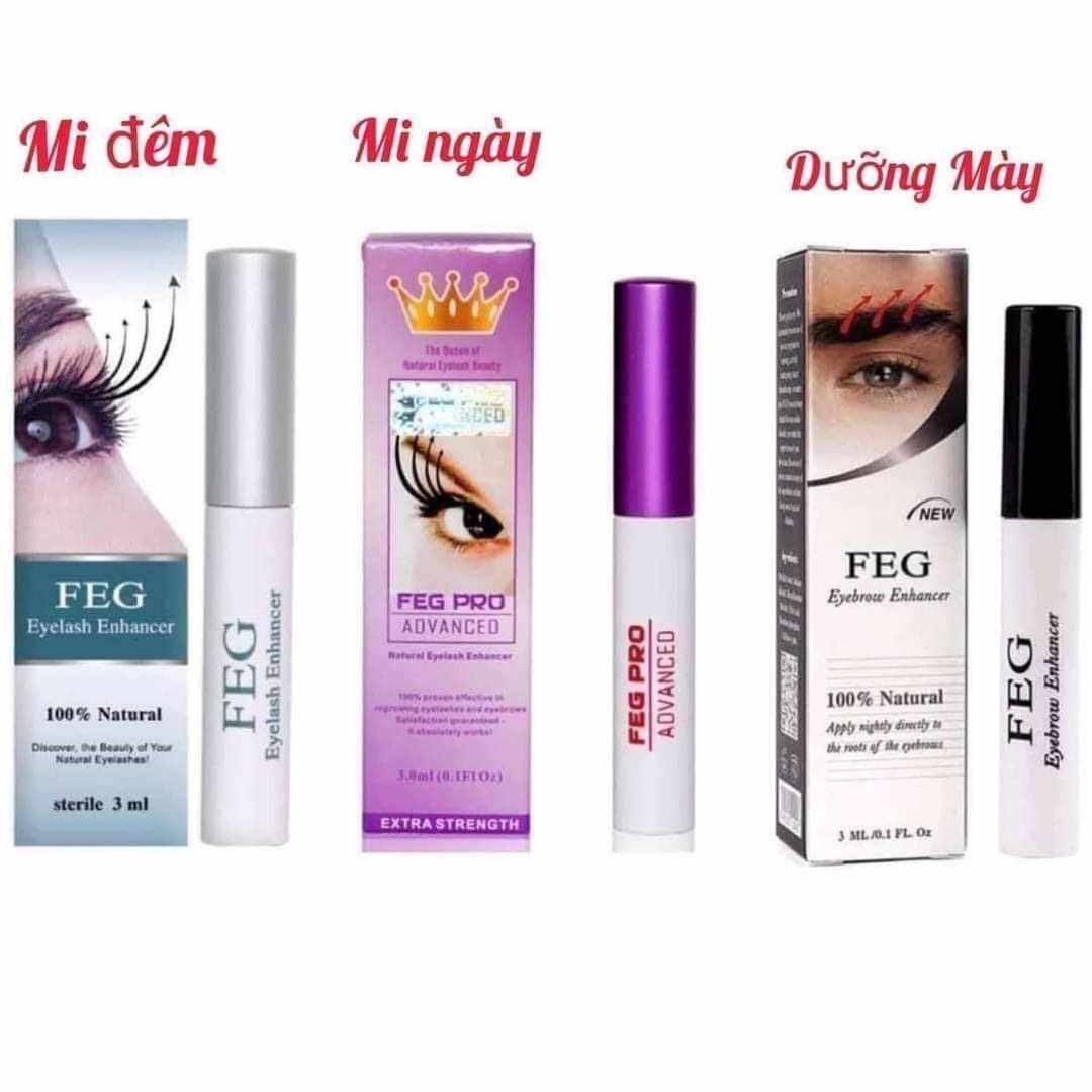 Bộ 3 Cây Serum Dưỡng Lông Mi Mày Chuẩn Auth