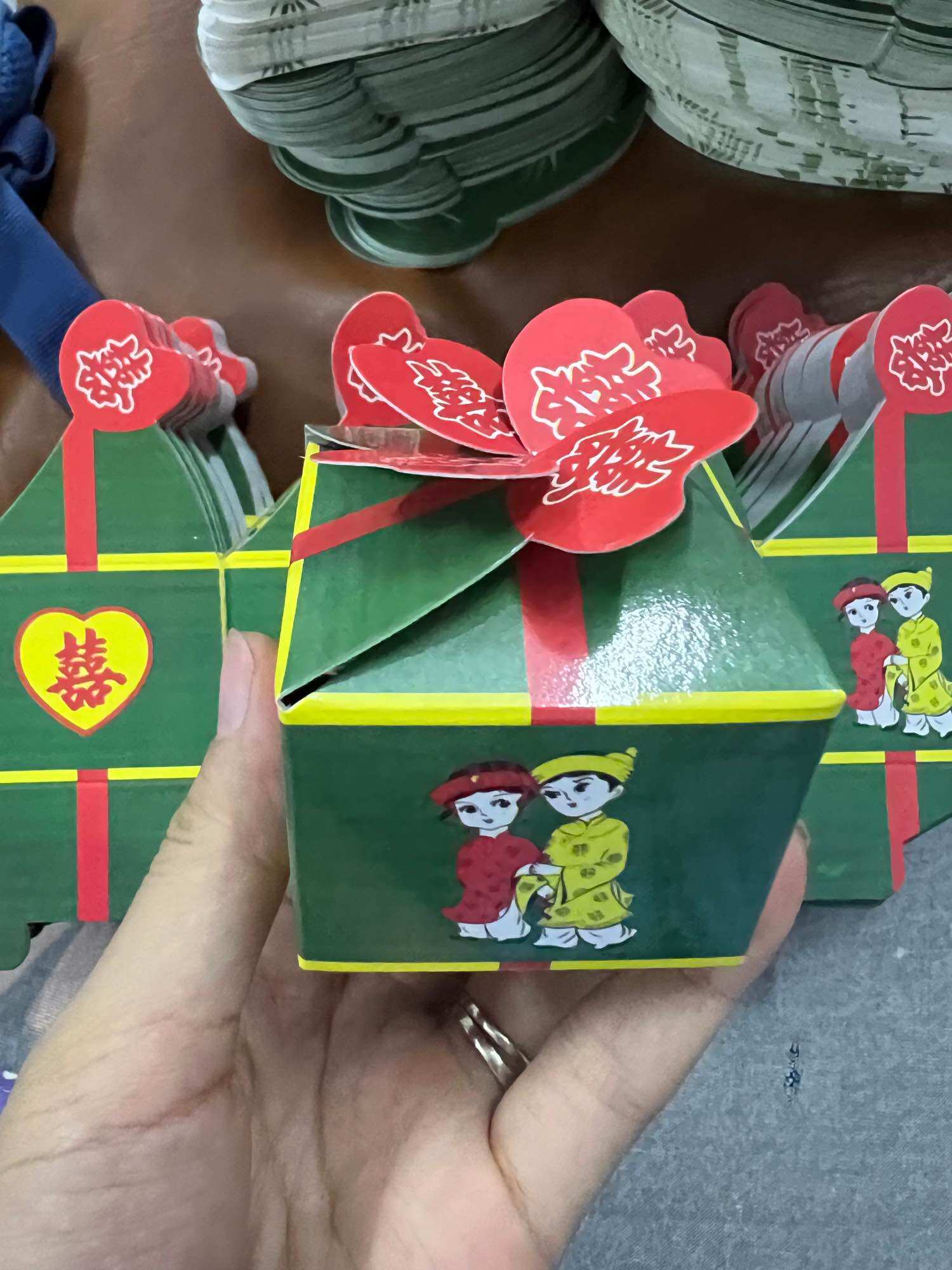 20 Hộp đựng bánh phu thê