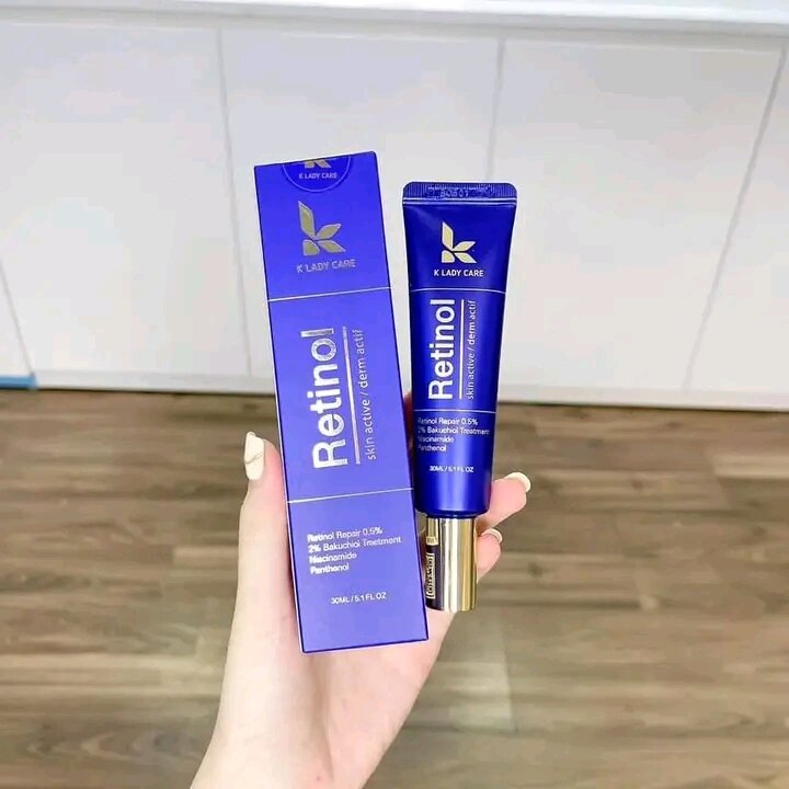 Kem dưỡng da mặt retinol 30ml - kem dưỡng tái tạo da k lady care retinol